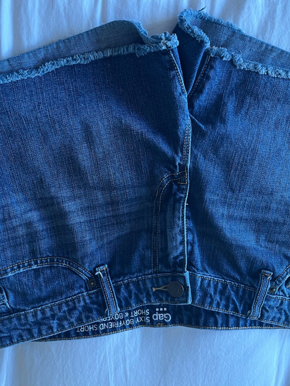 GAP Blue Denim Jean Shorts - Picture 3 of 3